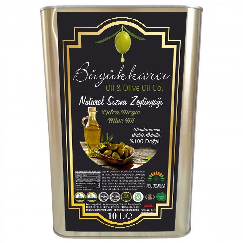 Naturel Sızma Zeytinyağı 10L Teneke