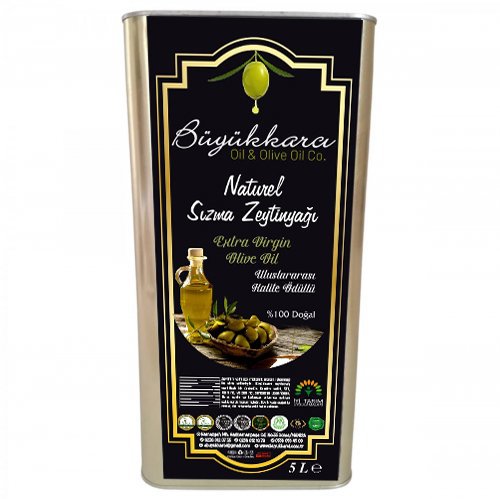 Naturel Sızma Zeytinyağı 5L Teneke